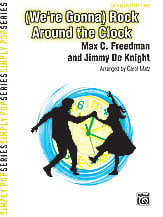 We're Gonna Rock Around the Clock piano sheet music cover